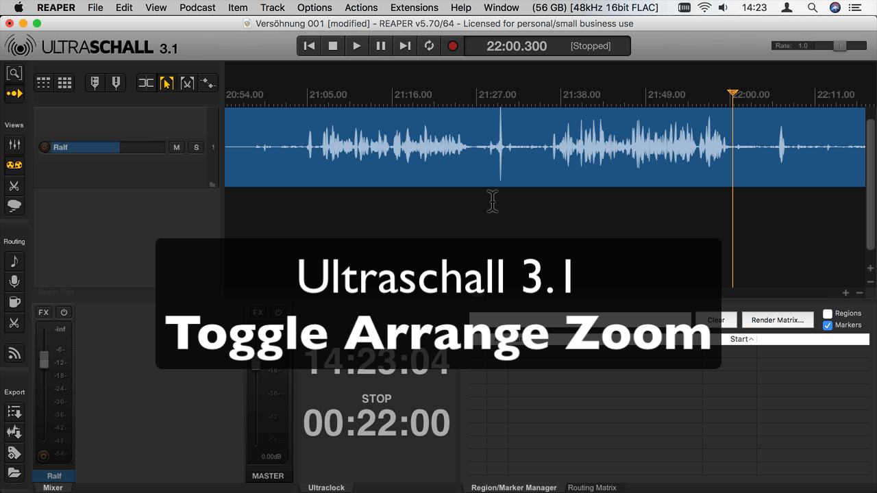 Video: Toggle Arrange Zoom